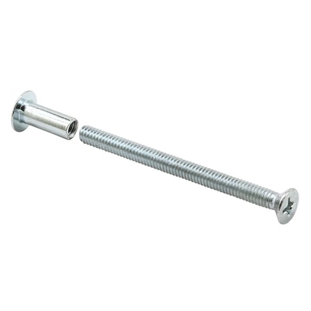 Prime-Line 2 in. Aluminum Sliding Door Binder Posts with Screw, PK4 E 2055